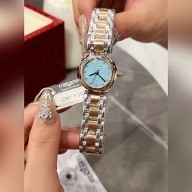 Часы Longines серии Heart Moon, три функции в одном, 26,5 мм Эле