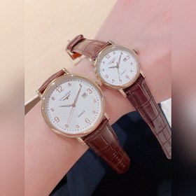Новейшие часы для пар от Longines  Оригинальный импортный кварц