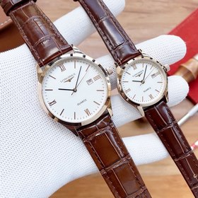 Часы для пар Longines  Оригинальный импортный кварцевый механиз