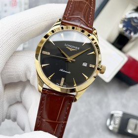 Longines, изысканные мужские часы с классическим дизайном с тремя
