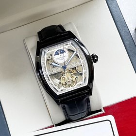 Элегантные мужские часы Longines с впечатляющим ажурным дизайном