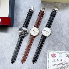 Longines Элитные мужские часы с четырьмя стрелками фазой луны Мас