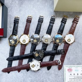 Элегантные мужские часы Longines с большим маховиком и фазой Луны