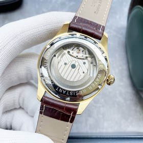 Элегантные мужские часы Longines с большим маховиком и фазой Луны