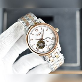 Элегантные мужские часы Longines с классическим двухстрелочным ме