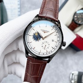 Элегантные мужские часы Longines с четырьмя стрелками указателем 