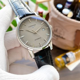 Элегантные мужские часы Longines, классический дизайн с тремя стр