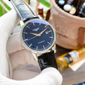 Элегантные мужские часы Longines, классический дизайн с тремя стр