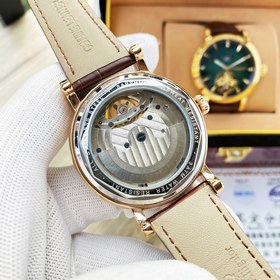 Longines, изысканные мужские часы с большим маховиком и фазой Лун