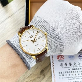 Элегантные мужские часы Longines с классическим дизайном с тремя 