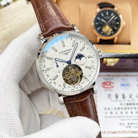 Longines, высококачественные мужские часы с большим маховиком и л