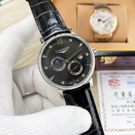 Элегантные мужские часы Longines с четырьмя стрелками указателем