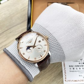 Элегантные мужские часы Longines с четырьмя стрелками указателем 