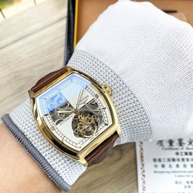 Longines, изысканные мужские часы с впечатляющим ажурным дизайном