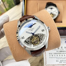 Элегантные мужские часы Longines с впечатляющим ажурным дизайном 