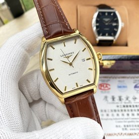Longines, изысканные мужские часы с классическим дизайном с тремя