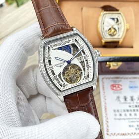 Longines, изысканные мужские часы с впечатляющим ажурным дизайном