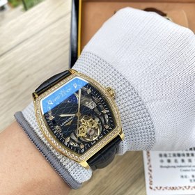 Longines, изысканные мужские часы с впечатляющим ажурным дизайном