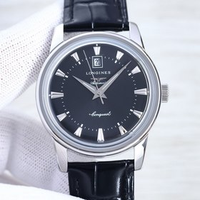 Longines Классические мужские часы с тремя стрелками календарем, 