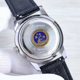 Longines Классические мужские часы с тремя стрелками календарем, 