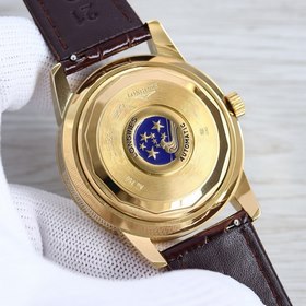 Longines Классические мужские часы с тремя стрелками календарем, 