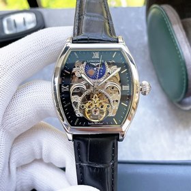 Longines, изысканные мужские часы с впечатляющим ажурным дизайном