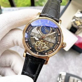 Longines, изысканные мужские часы с впечатляющим ажурным дизайном