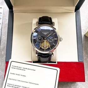 Longines, высококачественные мужские часы с большим маховиком и л