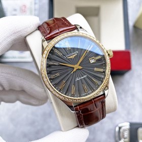 Элегантные мужские часы Longines с классическим дизайном с тремя 