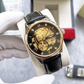 Элегантные мужские часы Longines с впечатляющим ажурным дизайном