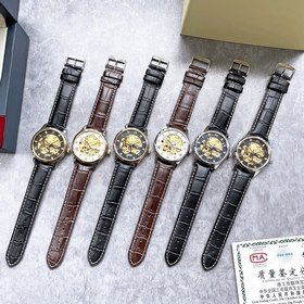 Элегантные мужские часы Longines с впечатляющим ажурным дизайном 