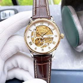 Элегантные мужские часы Longines с впечатляющим ажурным дизайном 