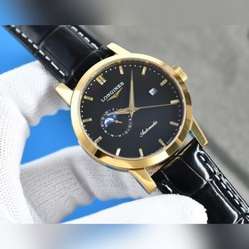 Longines Элитные мужские часы [Механизм] Оснащен новым оригинальн
