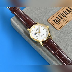 Longines Элитные мужские часы [Механизм] Оснащен новым оригинальн