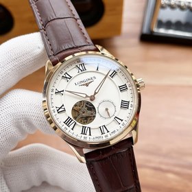 Элегантные мужские часы Longines с лаконичным дизайном с двумя ст