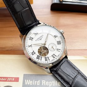 Элегантные мужские часы Longines с лаконичным дизайном с двумя ст