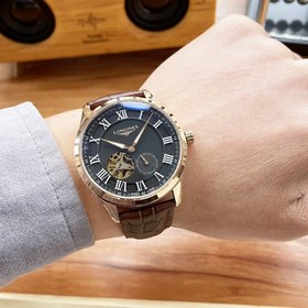 Элегантные мужские часы Longines с лаконичным дизайном с двумя ст