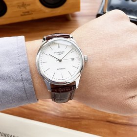 Элегантные мужские часы Longines с классическим дизайном с тремя 