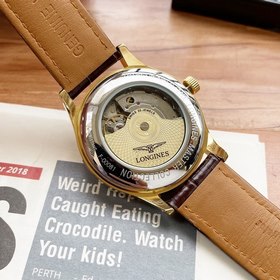 Элегантные мужские часы Longines с классическим дизайном с тремя 