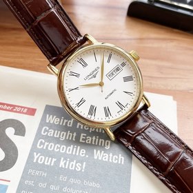Элегантные мужские часы Longines с классическим дизайном с тремя 
