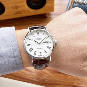 Элегантные мужские часы Longines с классическим дизайном с тремя 