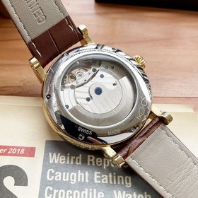 Longines, высококачественные мужские часы с большим маятником и л