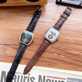 Элегантные мужские часы Longines с впечатляющим ажурным дизайном 