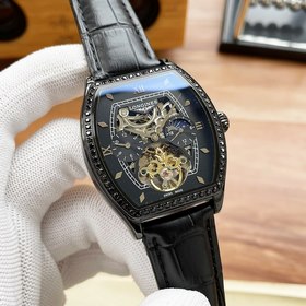 Элегантные мужские часы Longines с впечатляющим ажурным дизайном 