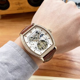 Элегантные мужские часы Longines с впечатляющим ажурным дизайном 