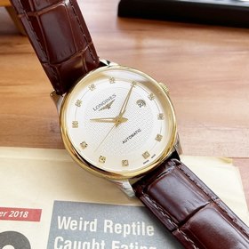 Элегантные мужские часы Longines с классическим дизайном с тремя 