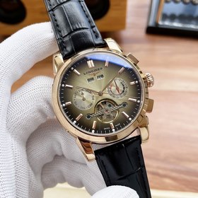Longines Элитные мужские часы Многофункциональный дизайн Элегантн