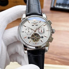Longines Элитные мужские часы Многофункциональный дизайн Элегантн