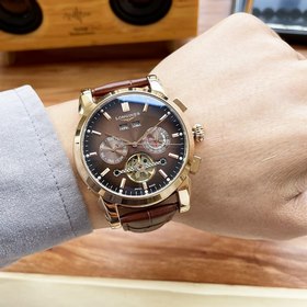 Longines Элитные мужские часы Многофункциональный дизайн Элегантн