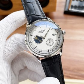 Элегантные мужские часы Longines с четырьмя стрелками указателем 